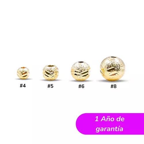 Balin en oro laminado Ref 1