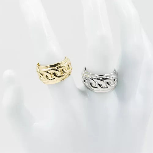 Anillo talla regulable chain link