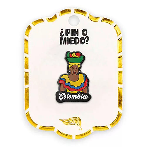 Pin metálico Palenquera