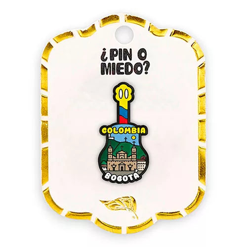Pin metálico catedral Bogotá
