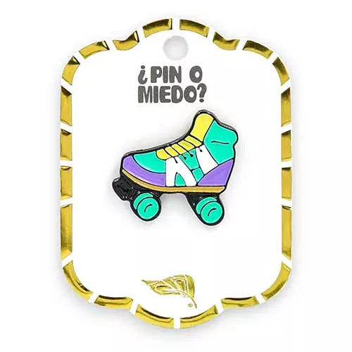 Pin metálico Patín