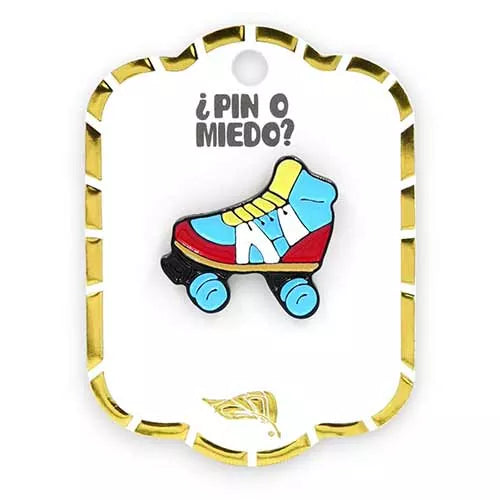 Pin metálico Patín