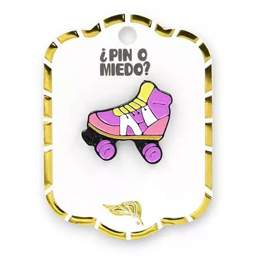 Pin metálico Patín