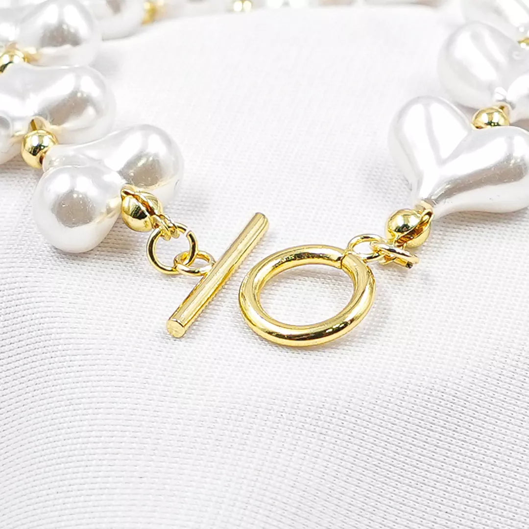 Pulsera con perlas ref 5