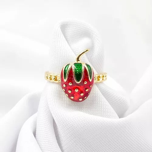 Anillo talla regulable strawberry