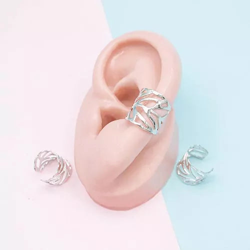 Ear cuff filigrana niquel