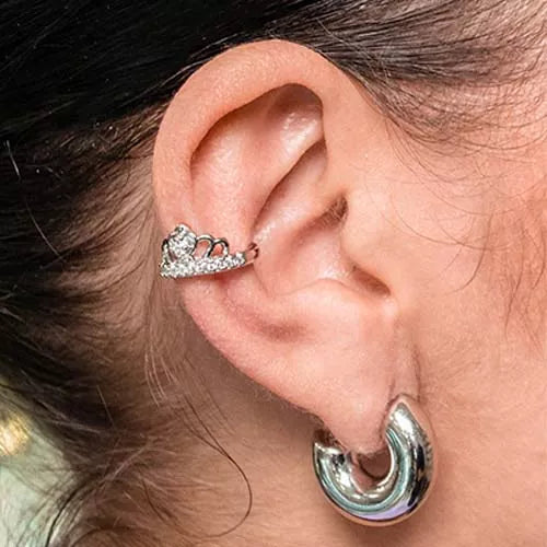Ear cuff queen diadem