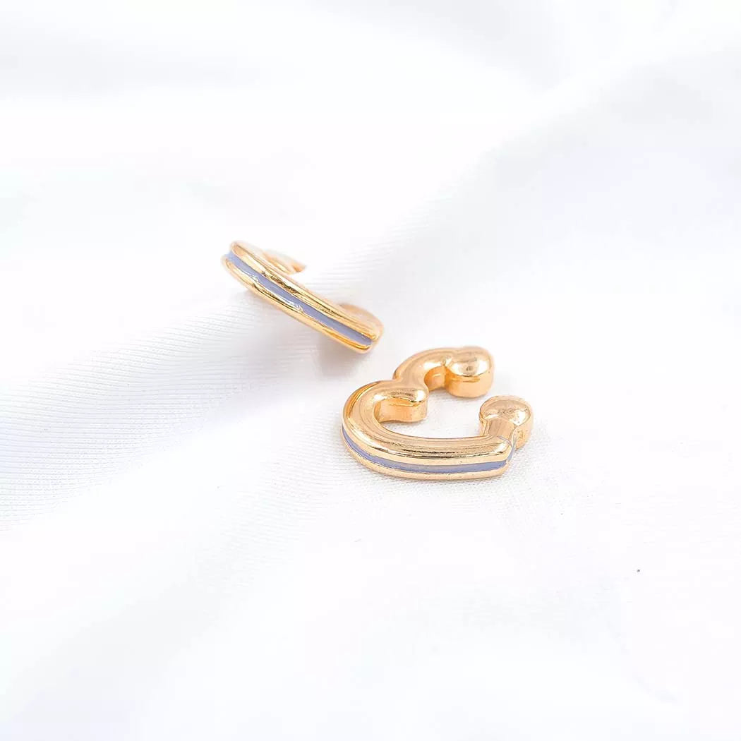 Ear cuff big heart