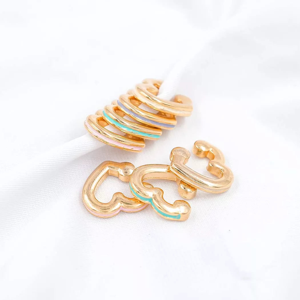 Ear cuff big heart