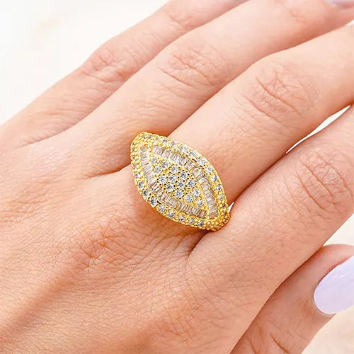 Anillo talla expandible eye full of zircons
