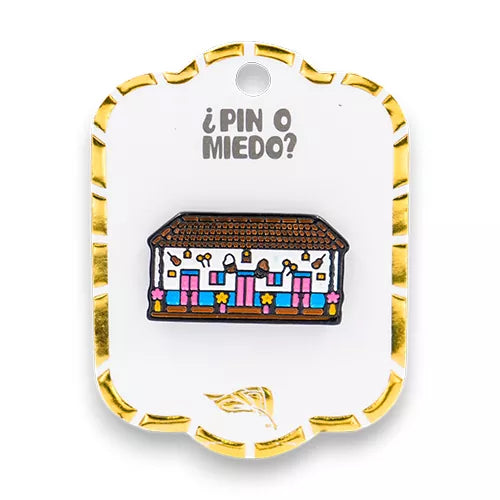Pin metálico Casa típica