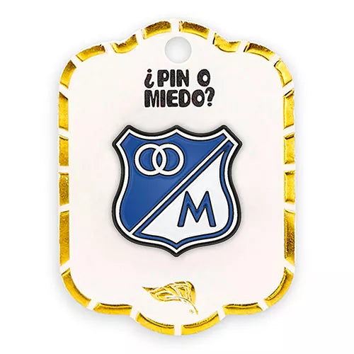 Pin metálico Millonarios