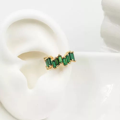 Ear cuff small uneven bars