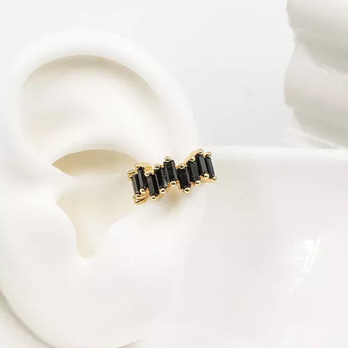 Ear cuff small uneven bars