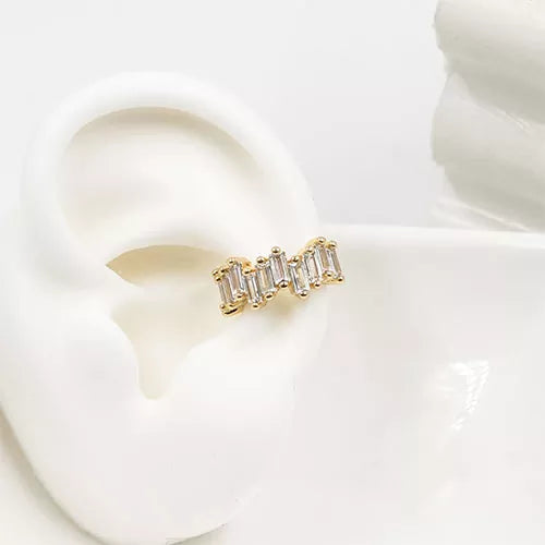Ear cuff small uneven bars