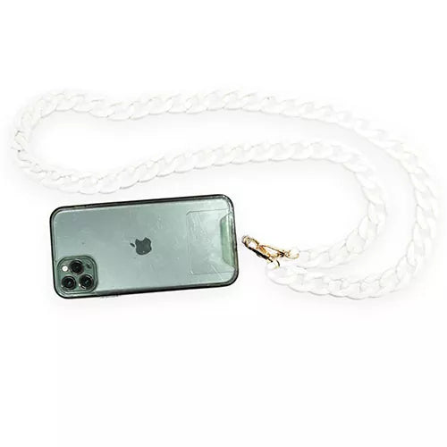 Strap para celular acrylic chain