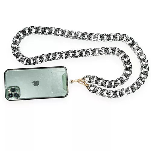 Strap para celular acrylic chain
