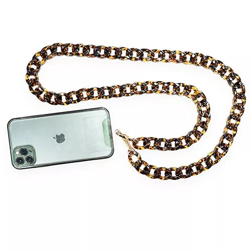 Strap para celular acrylic chain