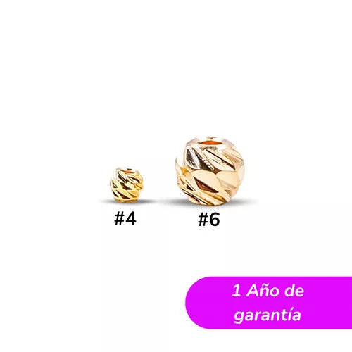 Balin en oro laminado Ref 6