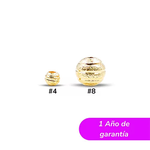 Balin en oro laminado Ref 7