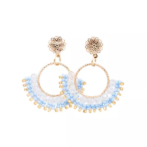 Par de candonga mini tejidos