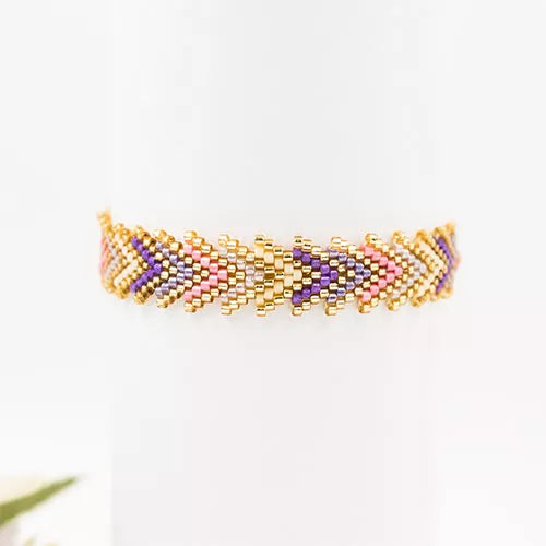 Pulsera Miyuki de flechas