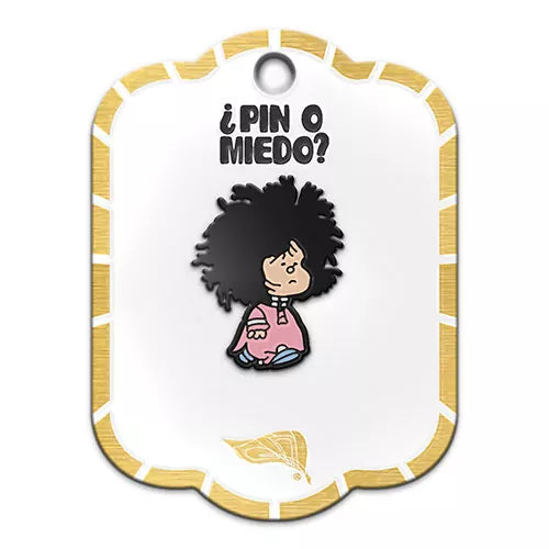 Pin metálico Mafalda ref 3