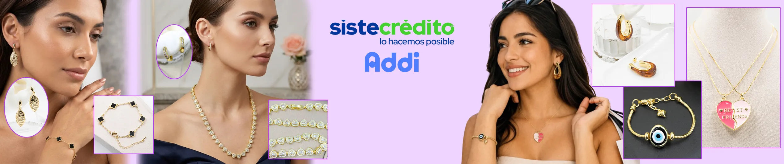 Accesorios a Credito con Addi y sistecredito