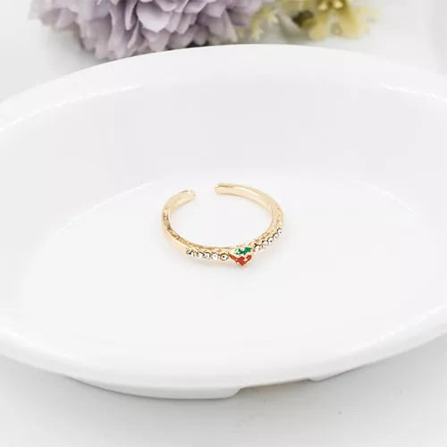 Anillo mini talla regulable little strawberry