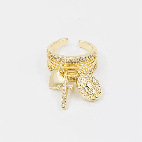Anillo talla regulable Virgen de Guadalupe