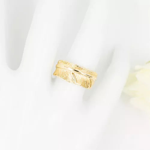 Anillo talla regulable hugging leaf