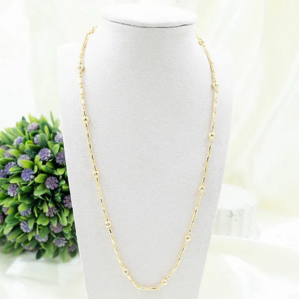 Cadena de Rodio Bolas espaciadas ref 2