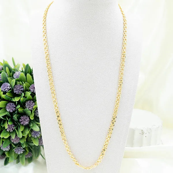 Cadena de Rodio Doble Eslabón