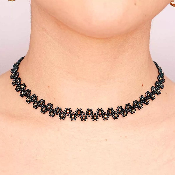 Chocker flor de mostacilla ref 13