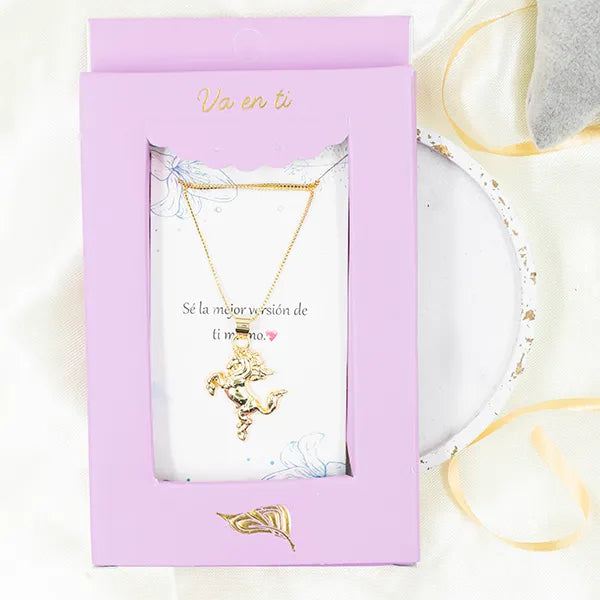 Collar en Rodio Caballo