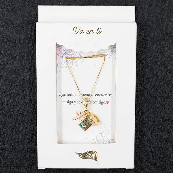 Collar en Rodio Esencia y Letras