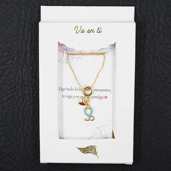 Collar en Rodio Médico