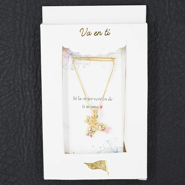 Collar en Rodio sister´s