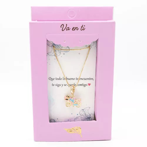 Collar en rodio bike ride