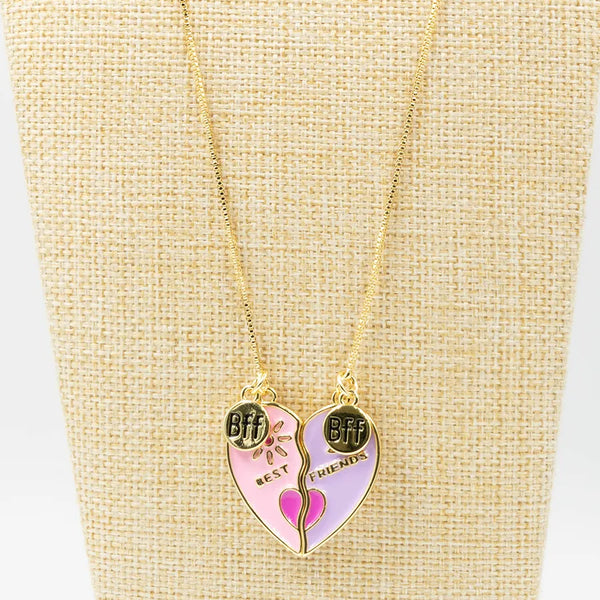 Cadena de Rodio Best Friends Hearth ref 2