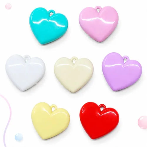 Dije corazón bola de chicle