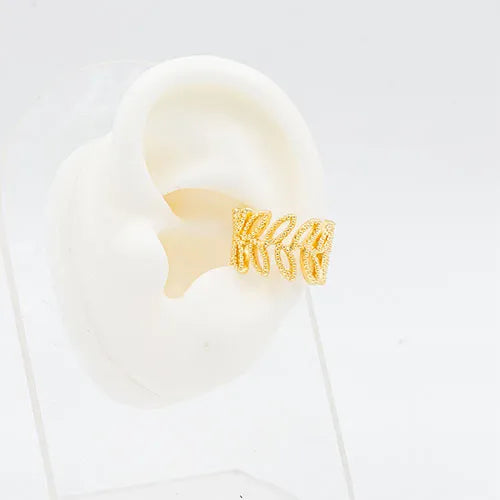 Ear cuff dotted laurels