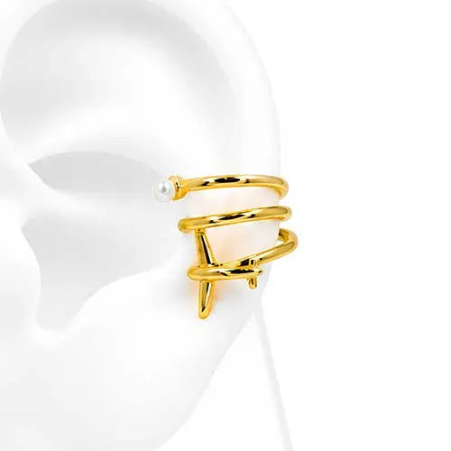 Ear cuff plane route