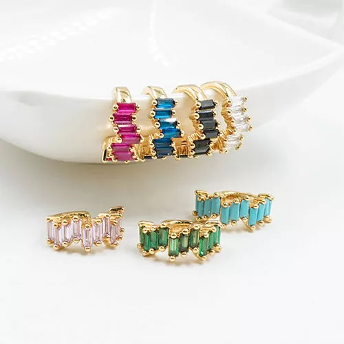 Ear cuff small uneven bars