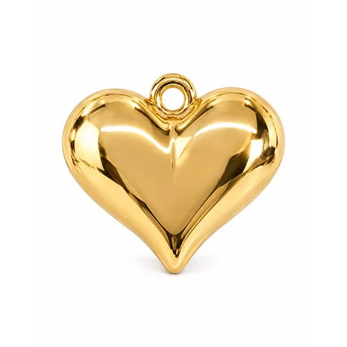 Maxi Dije Heart Shine Baño de Rodio