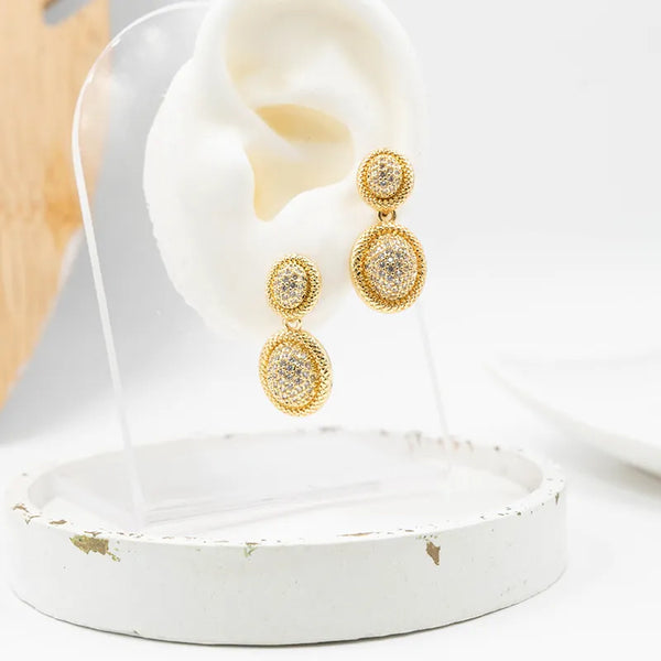 Par de aretes Elite Drop