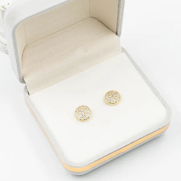 Par de topos Círculo Zircones