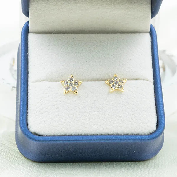 Par de topos estrella zircones