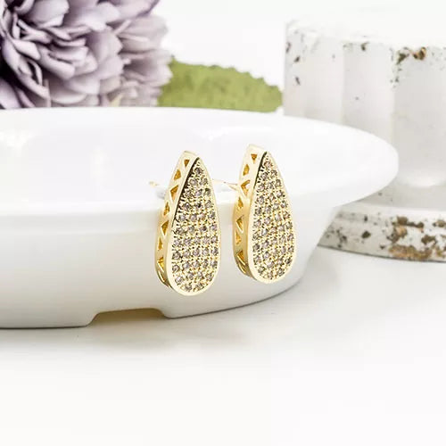 Par de topos flat drops