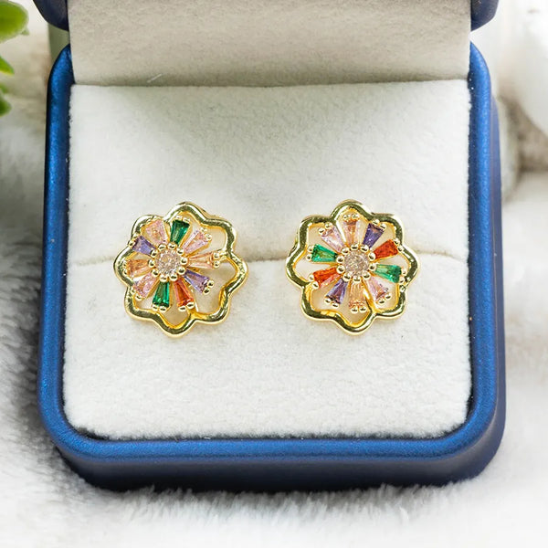 Par de topos antiestrés de flor ref 2